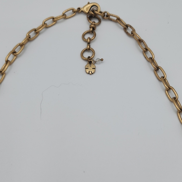 Lucky Brand Gold and Turquoise Necklace - Picture 6 of 13